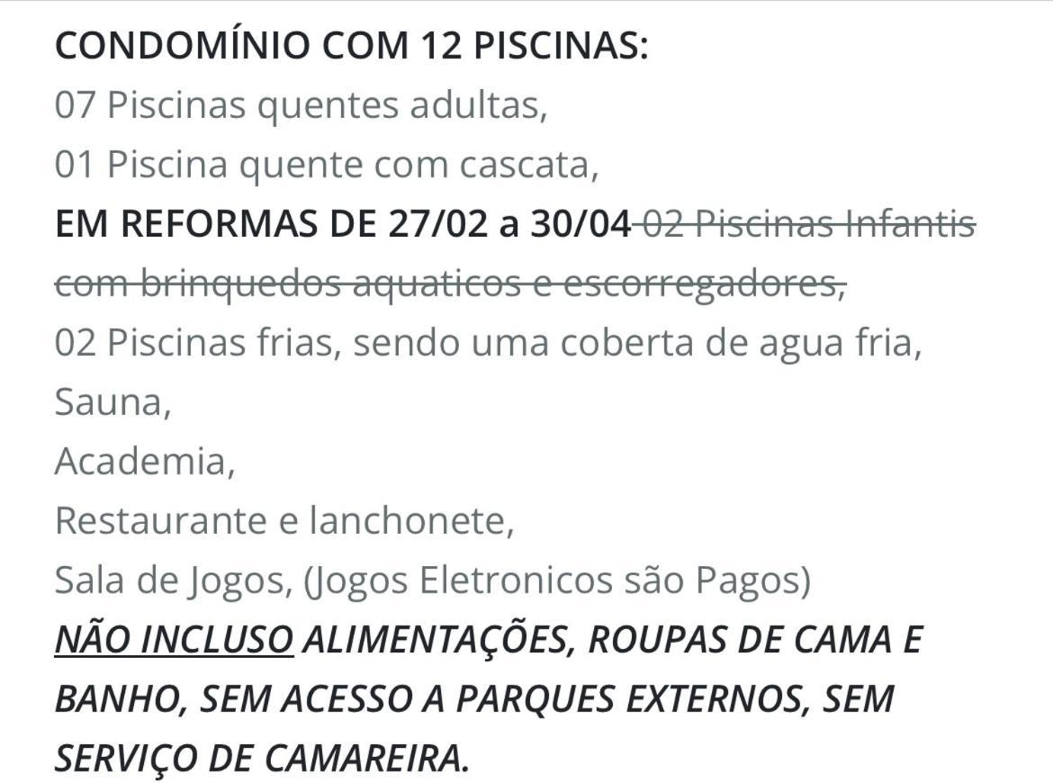 Riviera Park Apartment Caldas Novas Luaran gambar